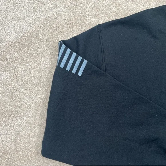 Grunt Style Hoodie Large Black Pullover American Flag Logo Patriotic Casual Men - Picture 2 of 15